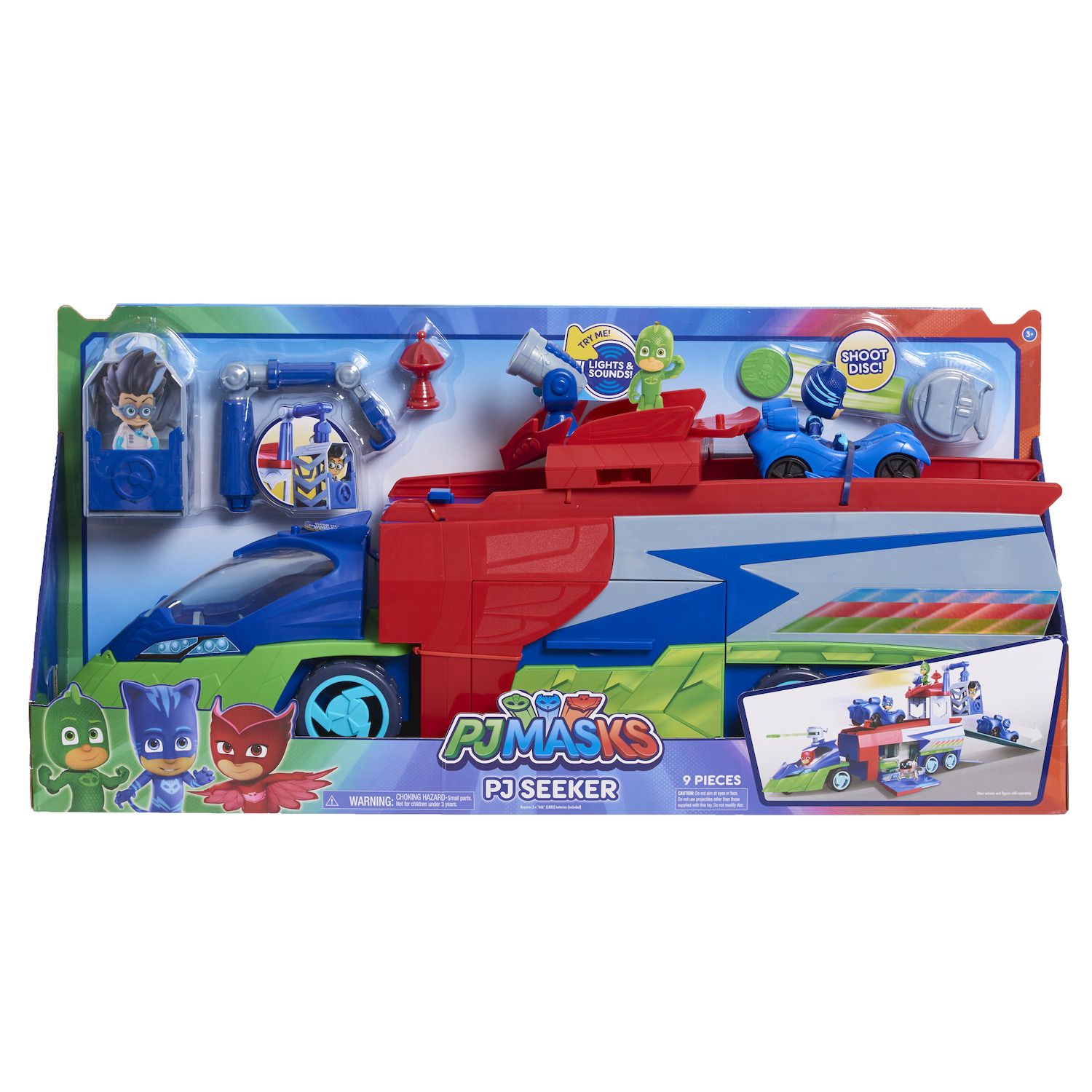 pj mask airplane toy