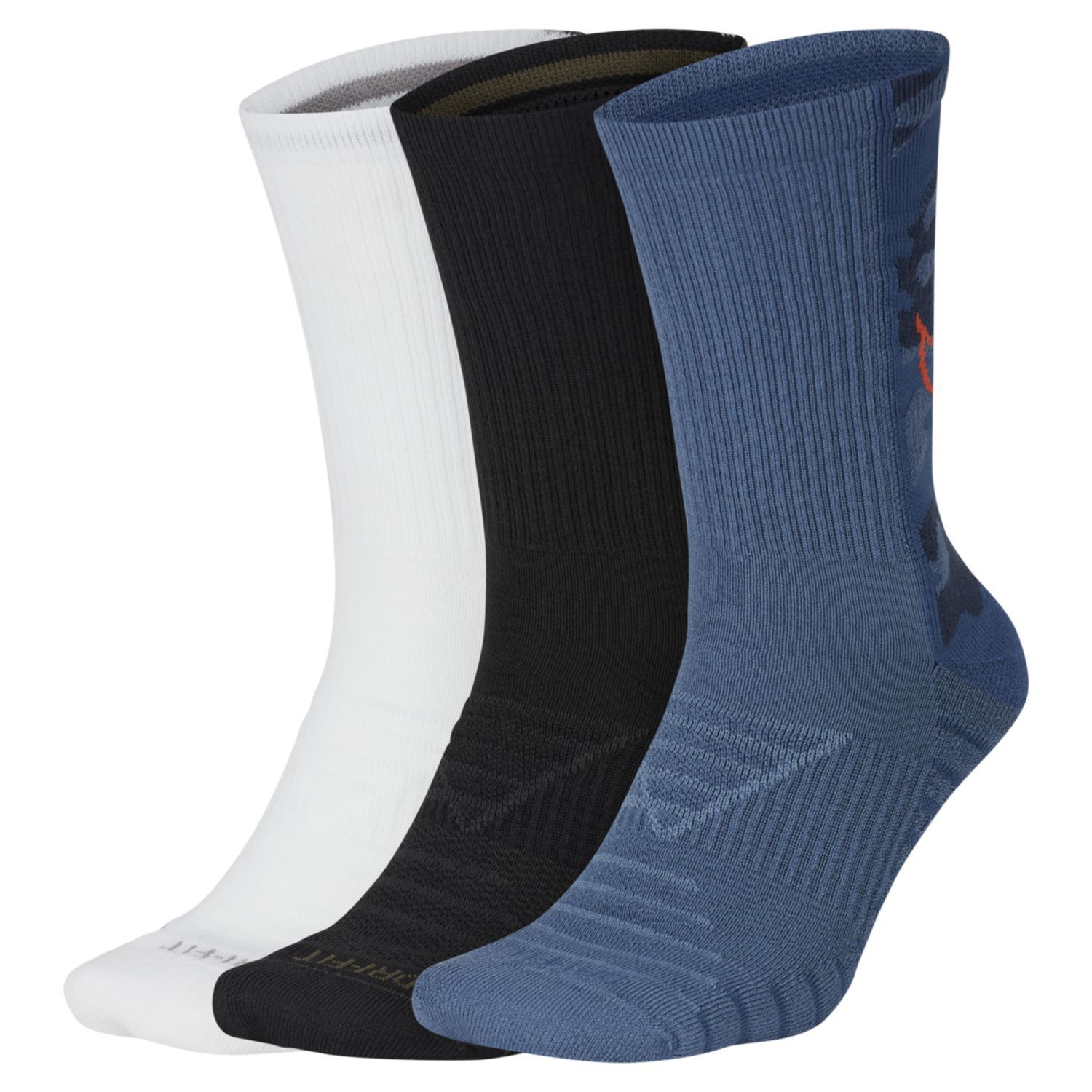 nike 3 pack everyday cushioned crew socks