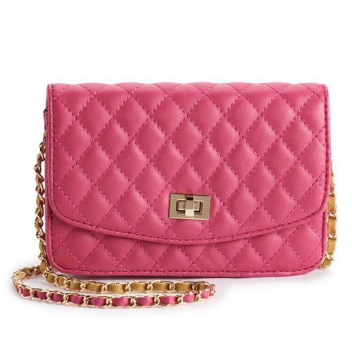 Mellow World Amanda Quilted Crossbody Wallet