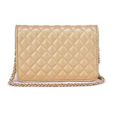 Mellow World Amanda Quilted Crossbody Wallet