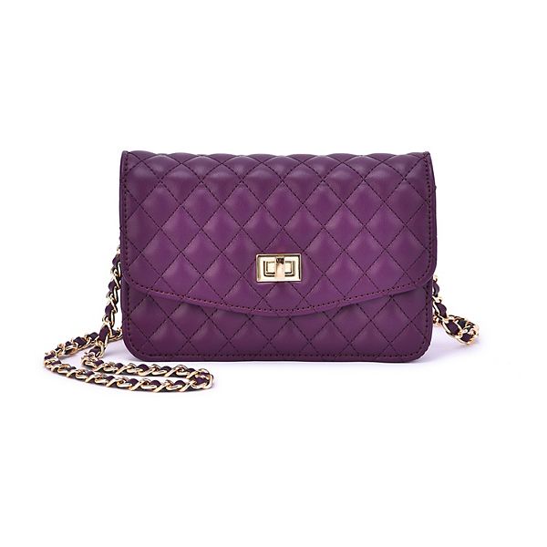 Mellow World Amanda Quilted Crossbody Wallet