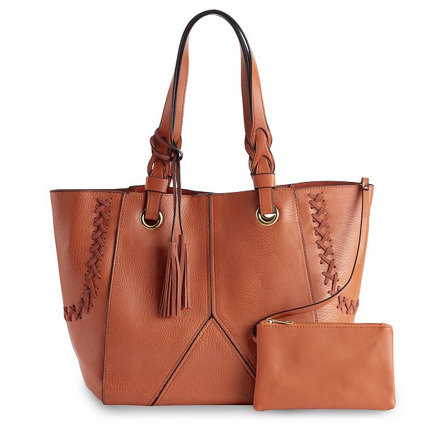 Mellow World Amberly Whipstitch Tote