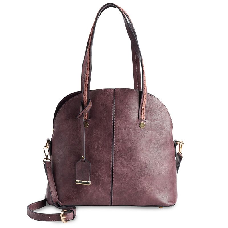 Mellow World Rory Dome Shoulder Bag, Eggplant