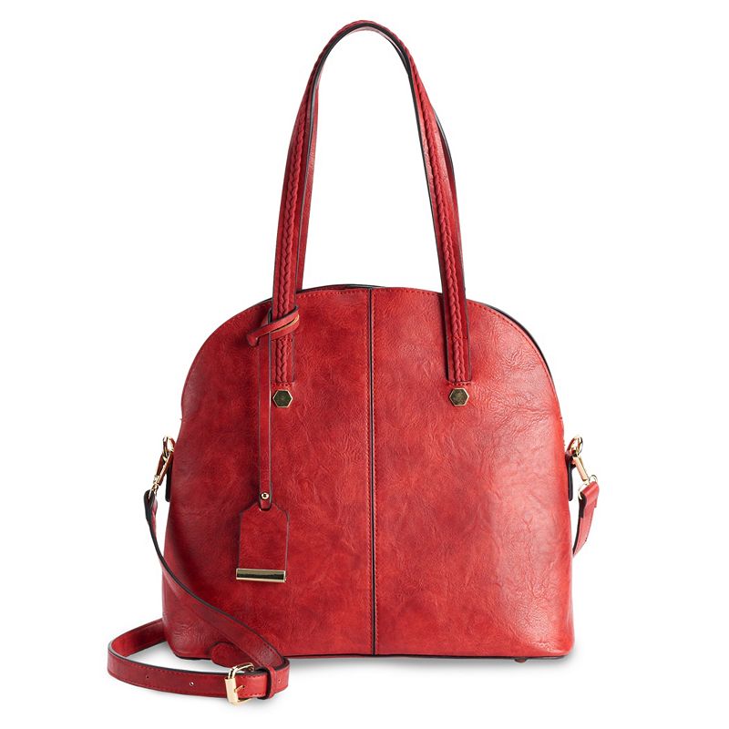 Mellow World Rory Dome Shoulder Bag, Red