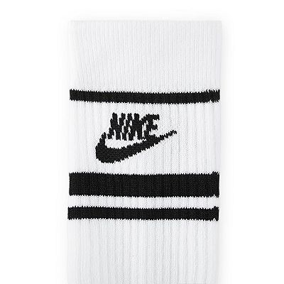 Men's Nike Everyday Essential 3-pack Striped Crew Socks