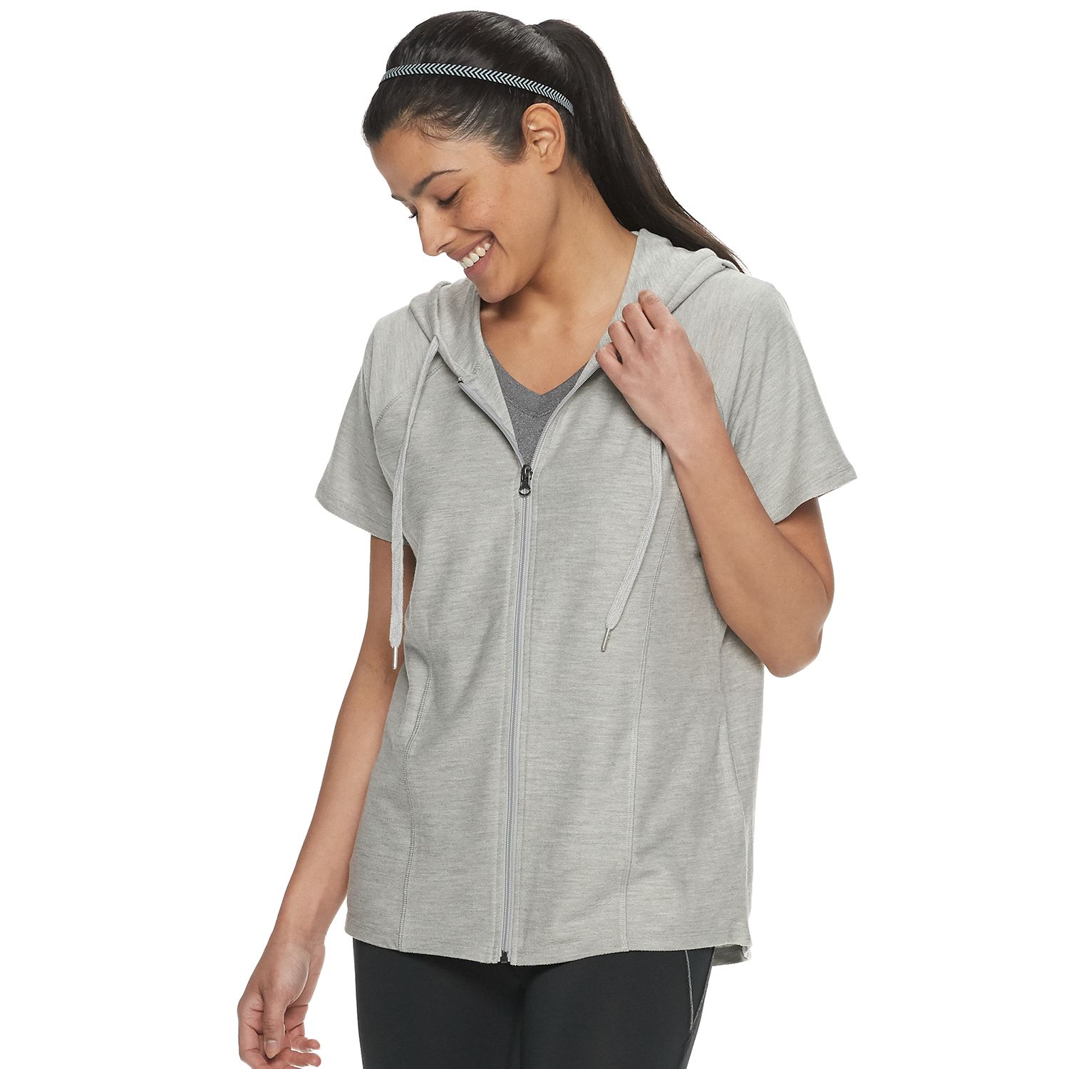 short sleeve hoodie kohls