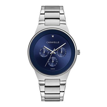 Caravelle by Bulova Men's Diamond Accent Chronograph Watch - 43D107