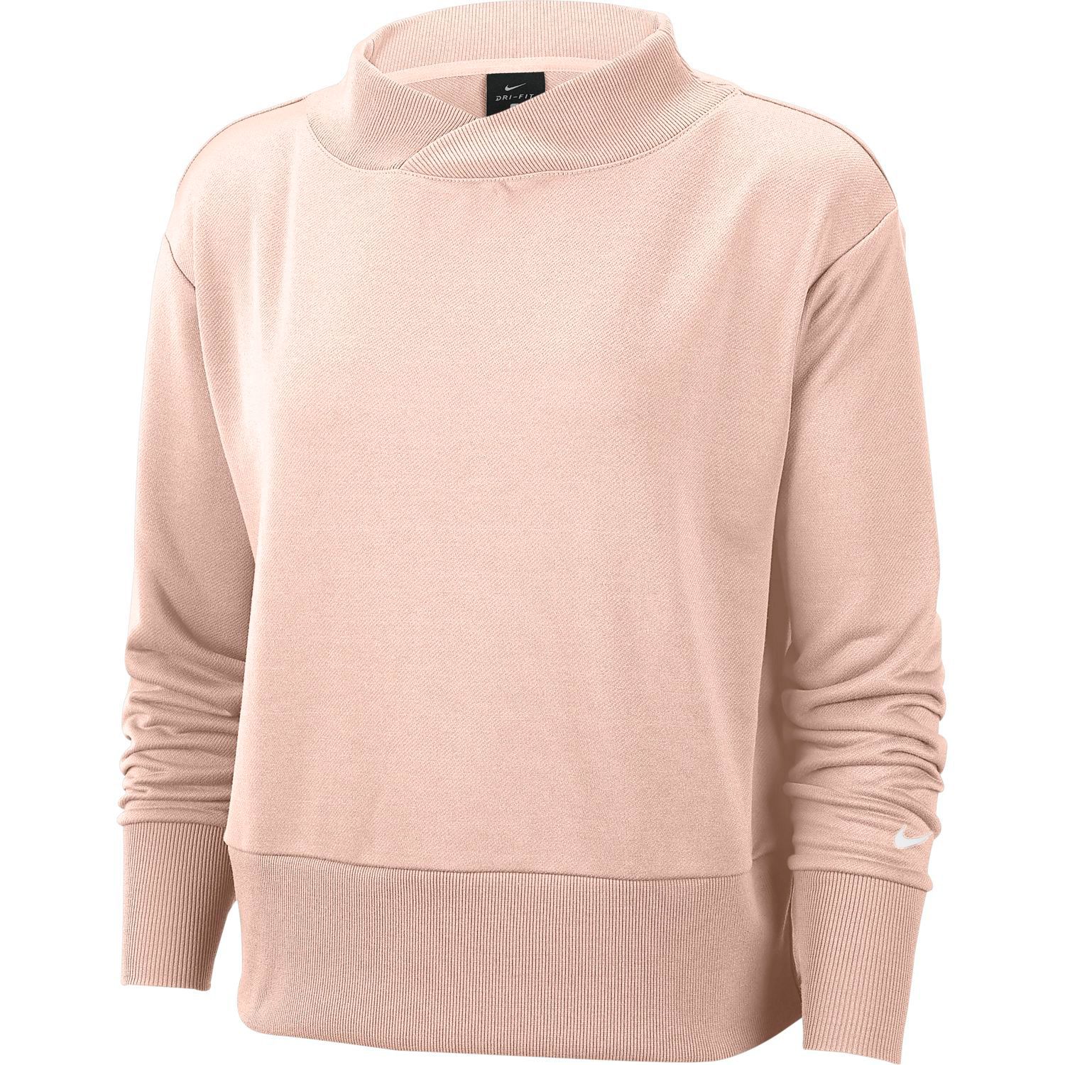 nike dry training cowl neck top