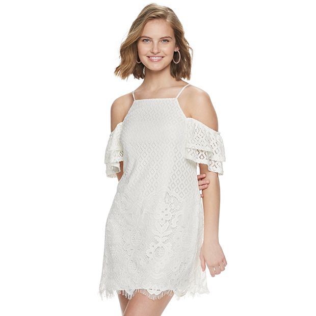 Speechless lace shift store dress