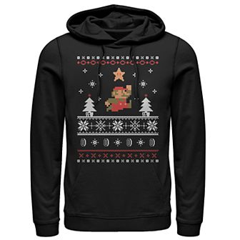 Men's Nintendo Super Mario Star Hoodie