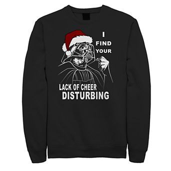 Men's Star Wars Darth Vader "Lack of Cheer" Sweatshirt