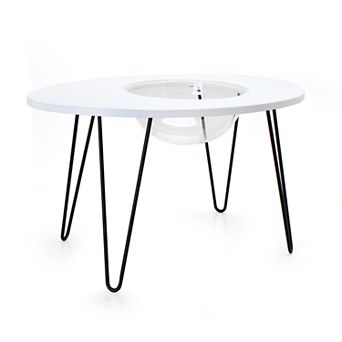 Hauspanther NestEgg Raised Cat Bed & Side Table