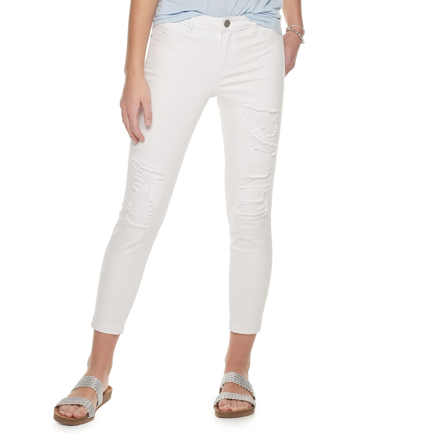 juniors low rise skinny jeans