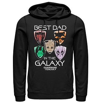 Men's Marvel Guardians Of The Galaxy Best Dad Hoodie
