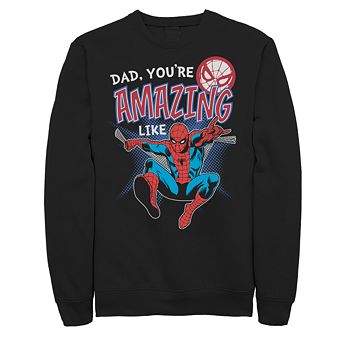 Men's Marvel Dad Amazing Like Spider-Man Sweatshirt