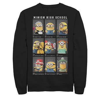 Men's Despicable Me Minions Minion High School Yearbook Photos Sweatshirt