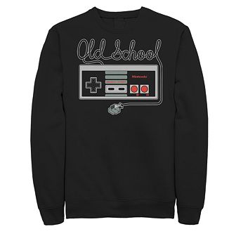 Men's Nintendo Classic NES Old School Controller Sweatshirt