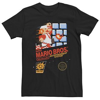 Men's Super Mario Bros Vintage Tee