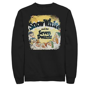 Men's Snow White and the Seven Dwarfs Vintage Pullover