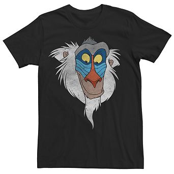 Men's Lion King Rafiki Face Mens Tee