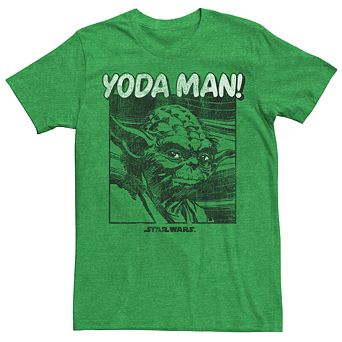 Men's Star Wars Yoda Man Can Tee