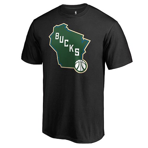 Item of The Game Pick and Roll Ball Milwaukee Bucks T-Shirt / Small