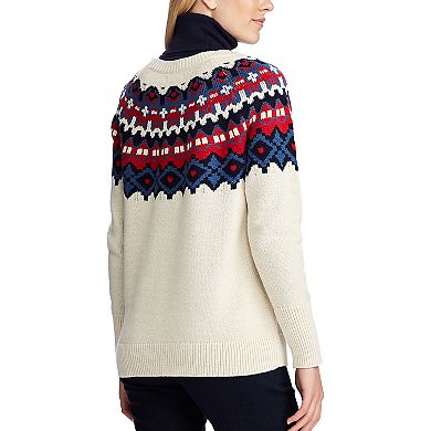 Women's Chaps Andrea Fairisle Sweater