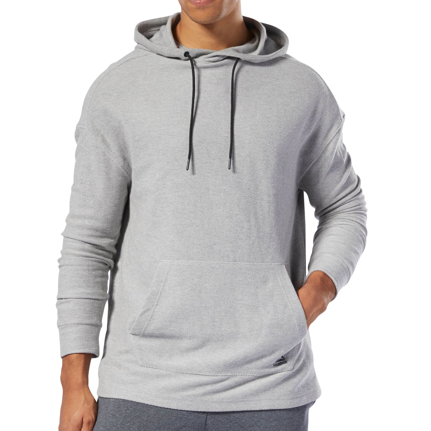 reebok gray hoodie