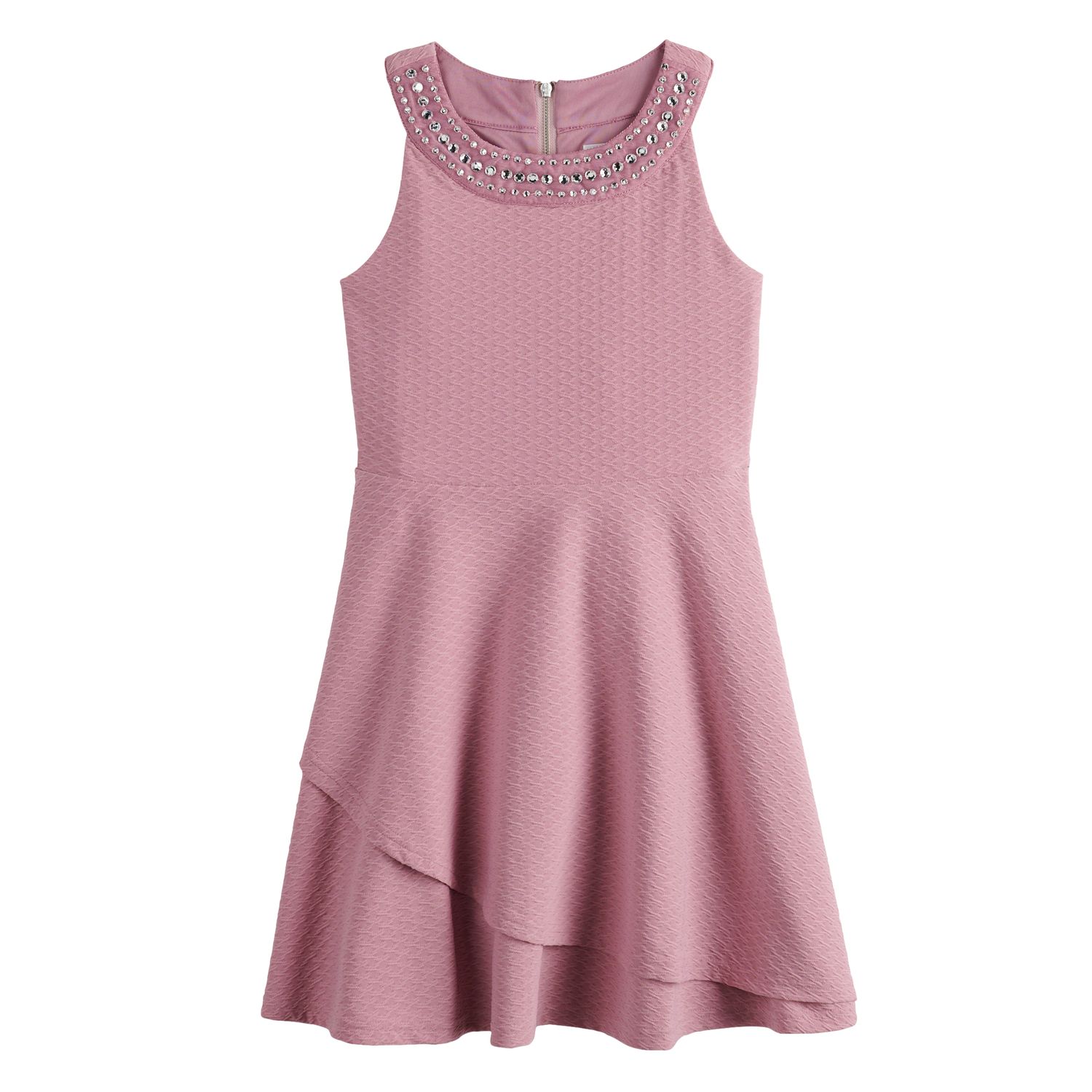 lavender skater dress