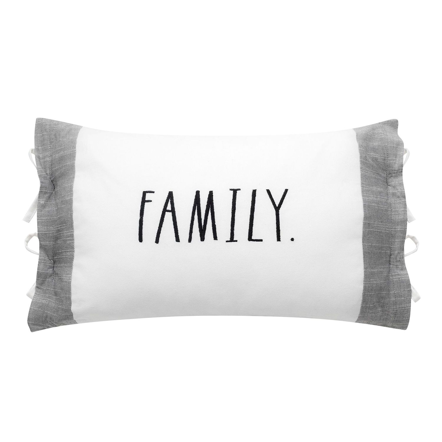 rae dunn family pillow
