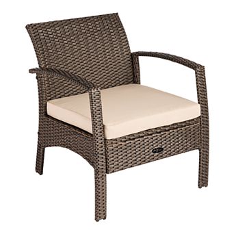 Patio Sense Bondi Wicker Outdoor Armchair