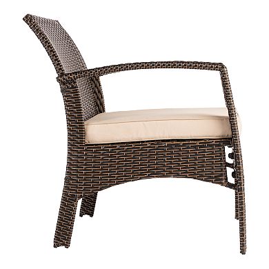 Patio Sense Bondi Wicker Outdoor Armchair
