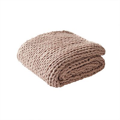 Chunky knit blanket kohls sale