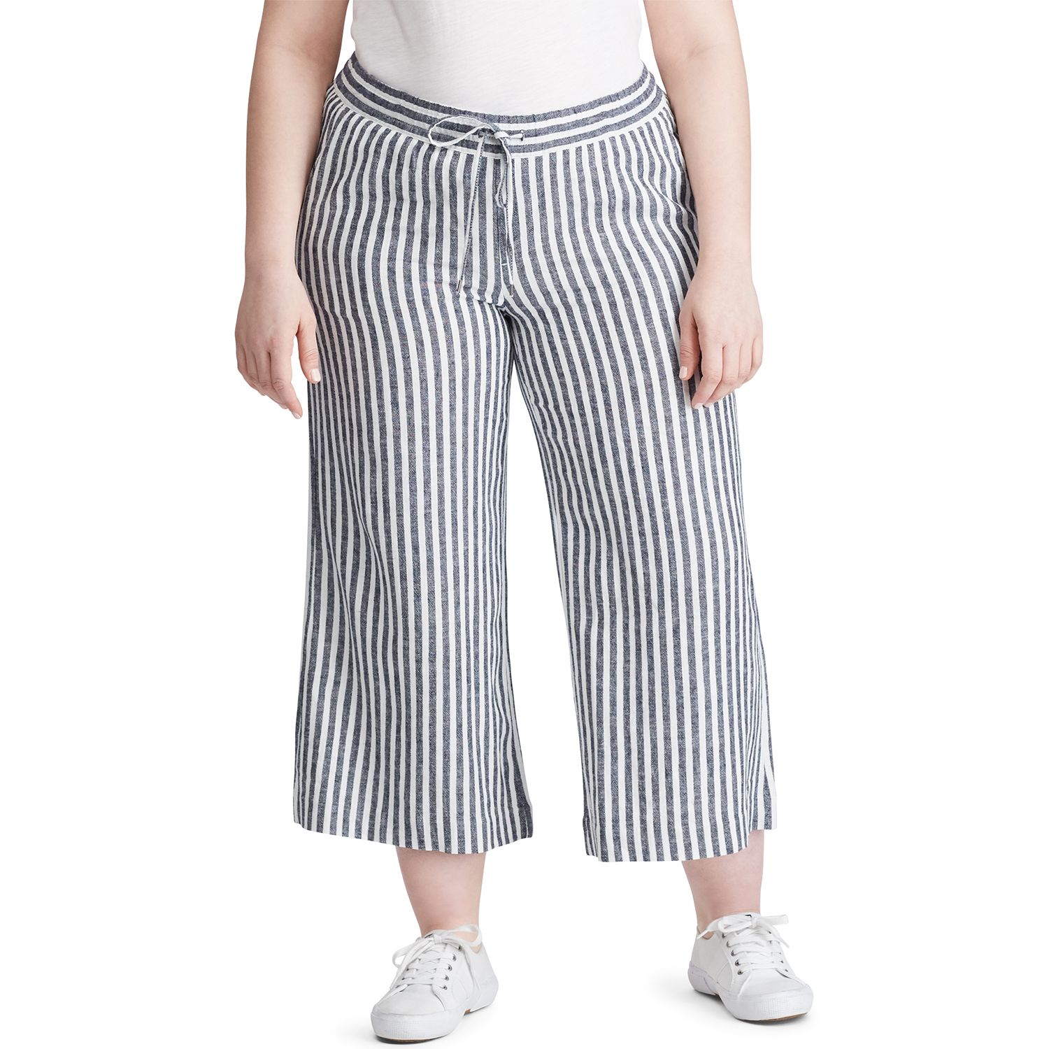 linen plus size pants