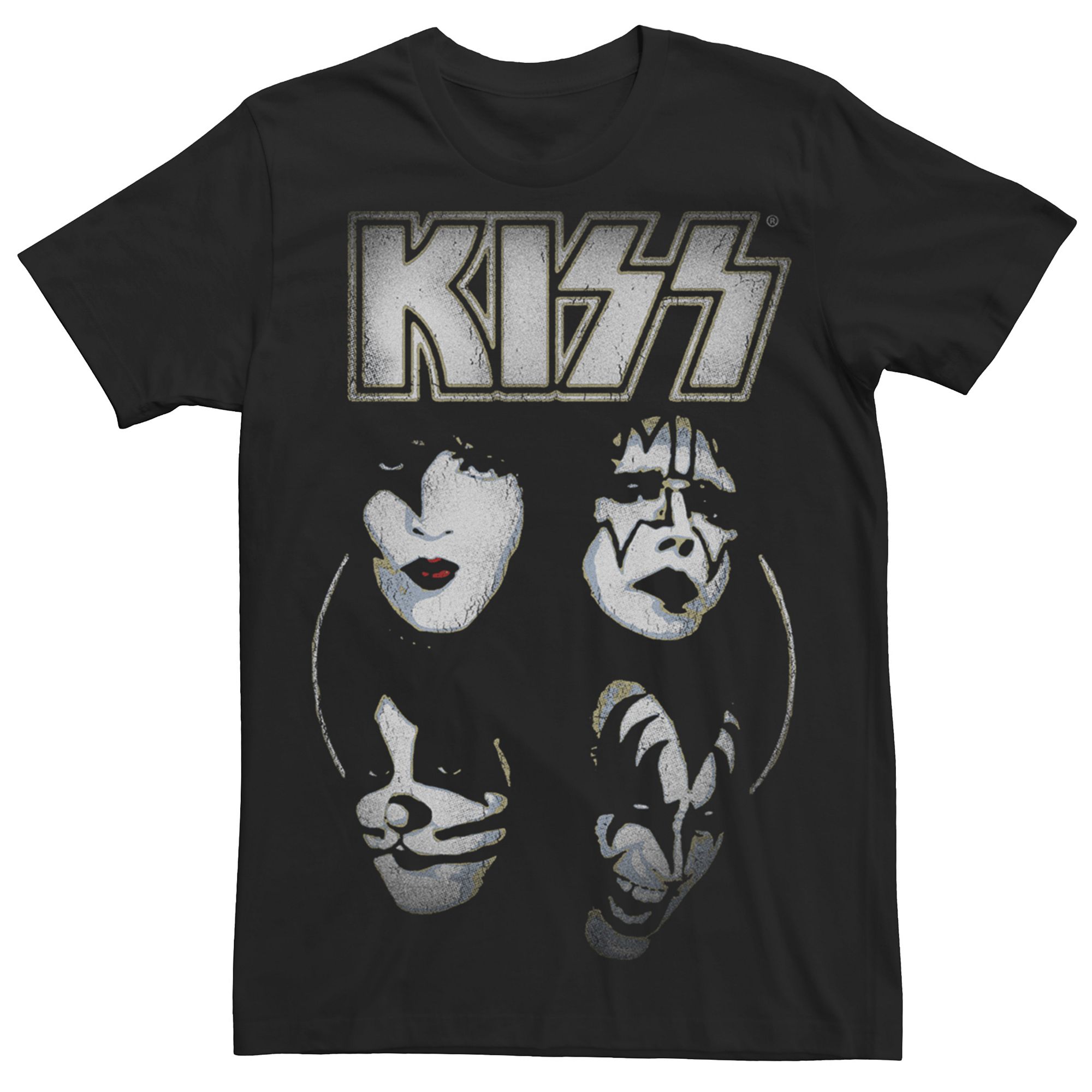 Mens KISS Shadows Tee, Size: Medium, Black