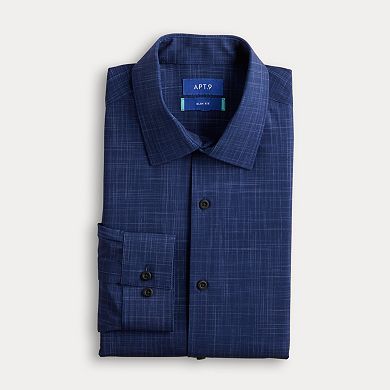Men's Apt. 9® Performance Slim-Fit Wrinkle Resistant Dress Shirt