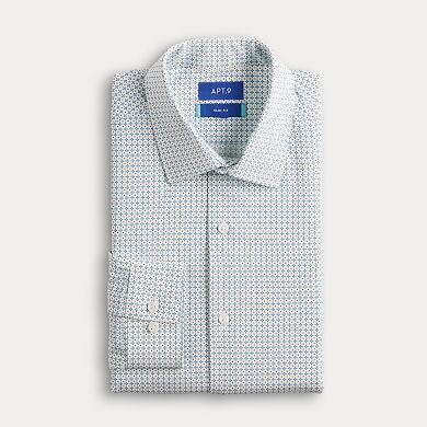 Men's Apt. 9® Performance Slim-Fit Wrinkle Resistant Dress Shirt