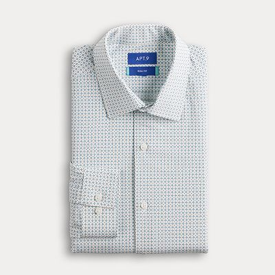 Apt 9 slim fit dress shirt online