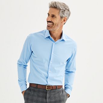 Men's Apt. 9® Performance Slim-Fit Wrinkle Resistant Dress Shirt