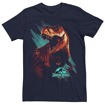 Men's Jurassic World Brush Tee