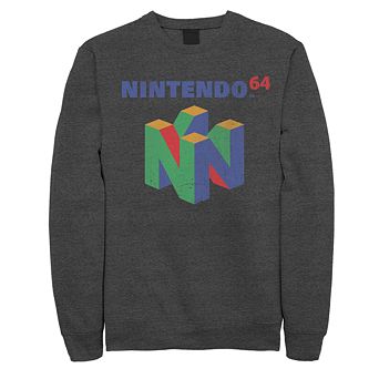 Men's Nintendo N64 Logo Sweatshirt