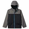 Boys 8-20 Columbia Rain-zilla Fleece-lined Rain Jacket