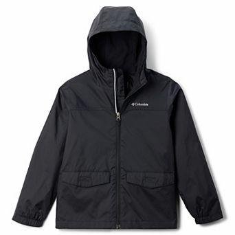 Boys 4-20 Columbia Rain-zilla Fleece-lined Rain Jacket
