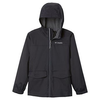 Boys 4-20 Columbia Rain-zilla Fleece-lined Rain Jacket