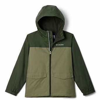Boys 4-20 Columbia Rain-zilla Fleece-lined Rain Jacket