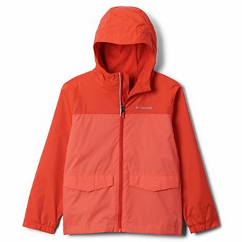 Boys 4-20 Columbia Rain-zilla Fleece-lined Rain Jacket