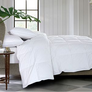 Downlite Summer Weight Warm White Goose Down Comforter