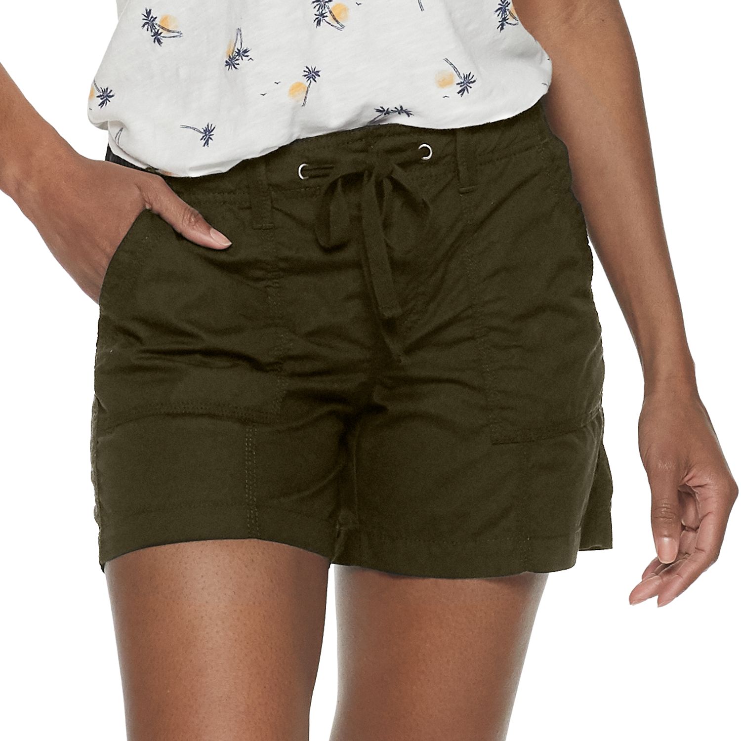 kohls sonoma shorts womens