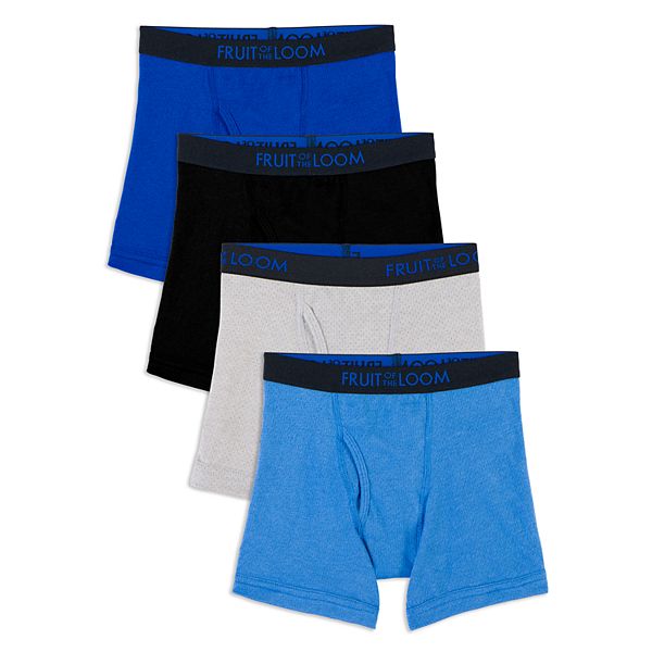Boys Fruit of the Loom® 4-Pack Toddler Boxer Brief