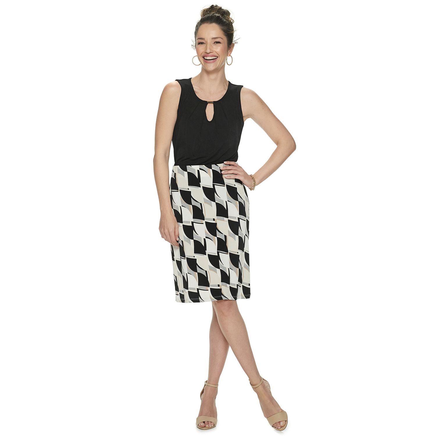 dana buchman skirt